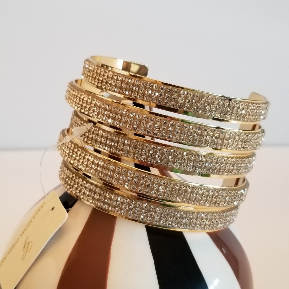 Bling Cuff Fashion Bracelet
